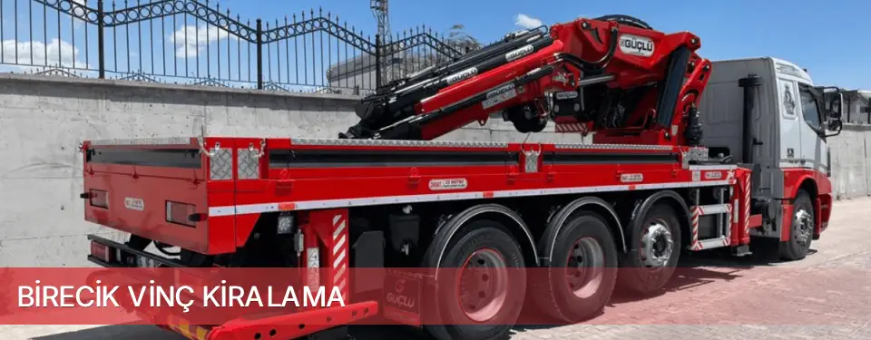 Birecik İlçemi Vinç Kiralama